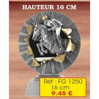Trophée : Réf. FG 1250 - 16 cm